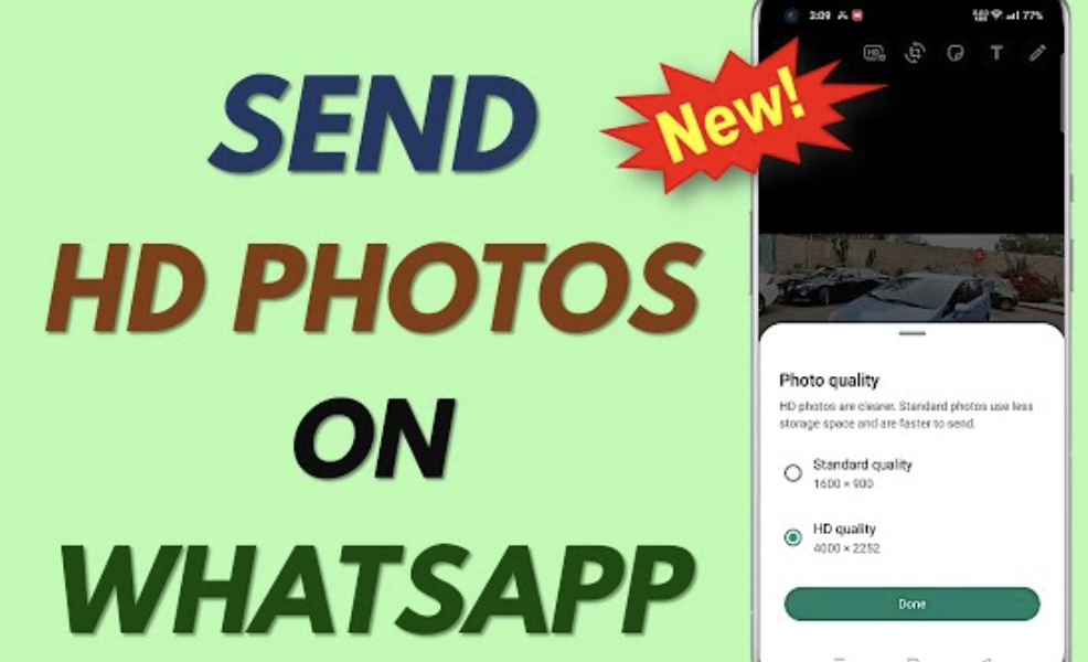 Sharing photos on WhatsApp just got an upgrade -- now you can send in HD.