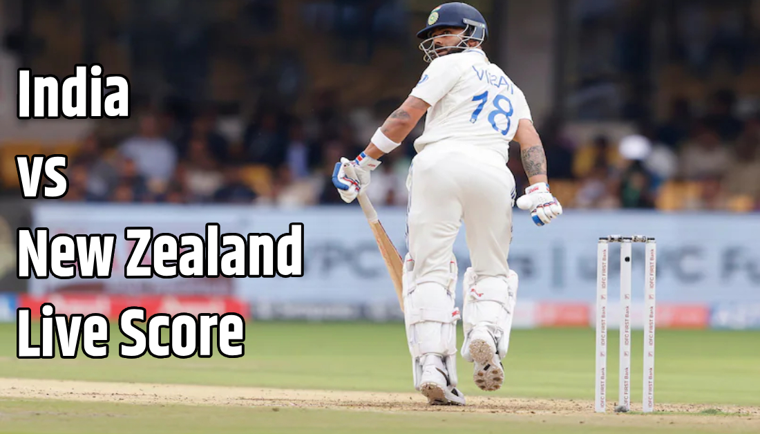 India vs New Zealand Live Score