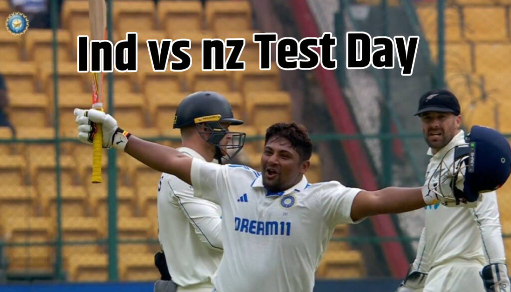 Ind vs nz Test Day